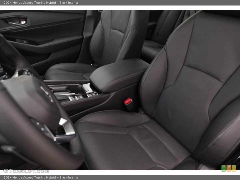 Black Interior Front Seat for the 2024 Honda Accord Touring Hybrid #146646794