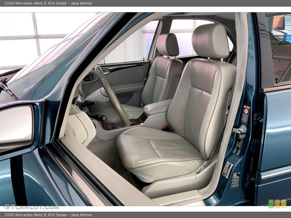 Java Interior Front Seat for the 2000 Mercedes-Benz E 430 Sedan #146647202