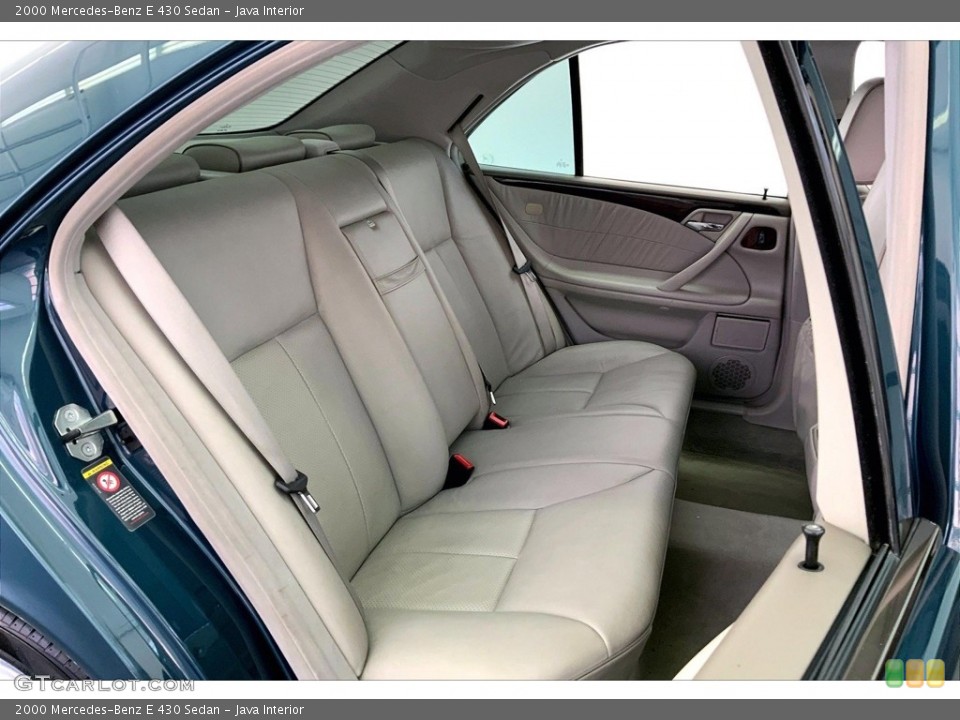 Java Interior Rear Seat for the 2000 Mercedes-Benz E 430 Sedan #146647223