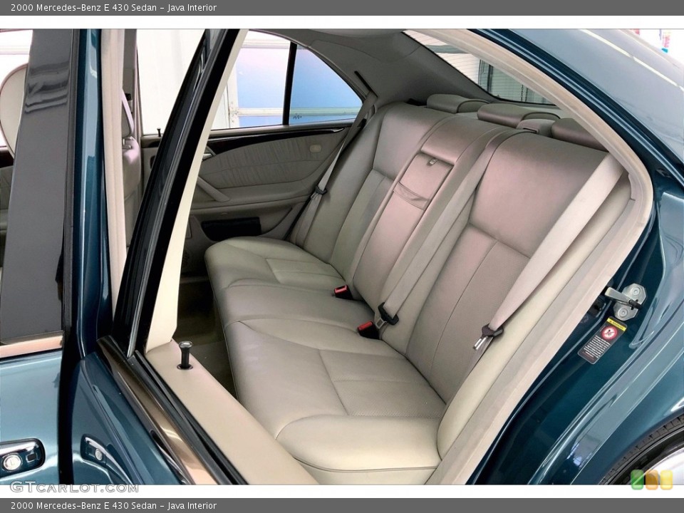 Java Interior Rear Seat for the 2000 Mercedes-Benz E 430 Sedan #146647238