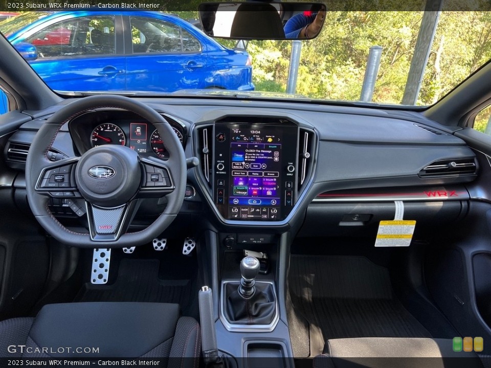Carbon Black Interior Dashboard for the 2023 Subaru WRX Premium #146647247