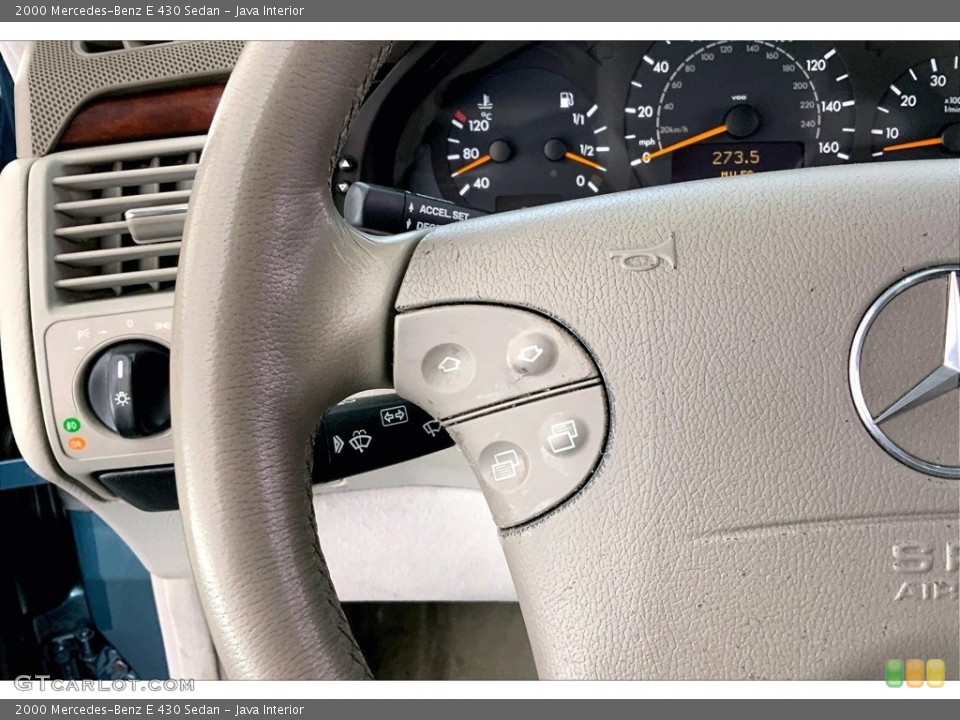 Java Interior Steering Wheel for the 2000 Mercedes-Benz E 430 Sedan #146647286