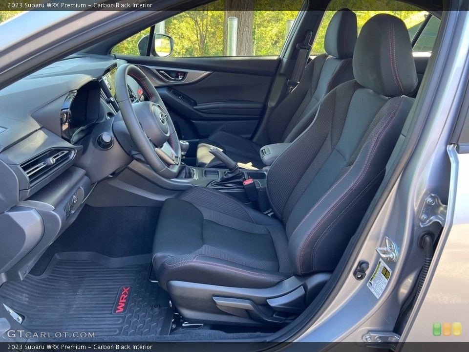 Carbon Black 2023 Subaru WRX Interiors