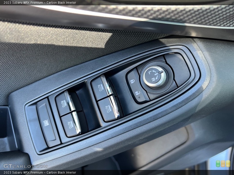 Carbon Black Interior Controls for the 2023 Subaru WRX Premium #146647316