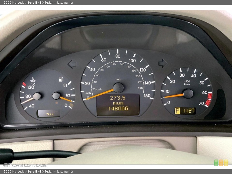 Java Interior Gauges for the 2000 Mercedes-Benz E 430 Sedan #146647331