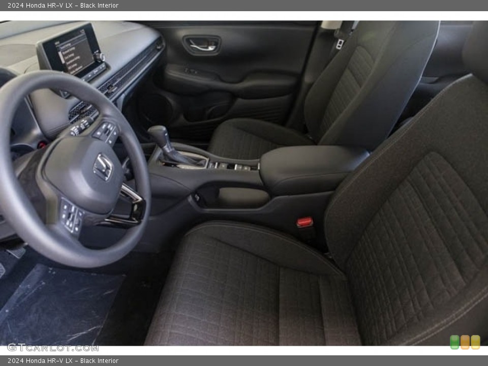 Black 2024 Honda HR-V Interiors