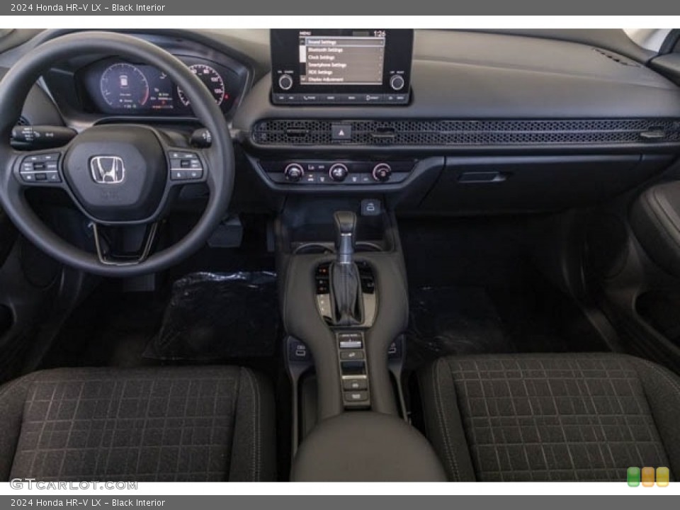 Black Interior Photo for the 2024 Honda HR-V LX #146647469