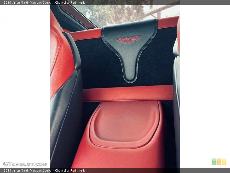 Chancellor Red Interior Front Seat for the 2019 Aston Martin Vantage Coupe #146647817