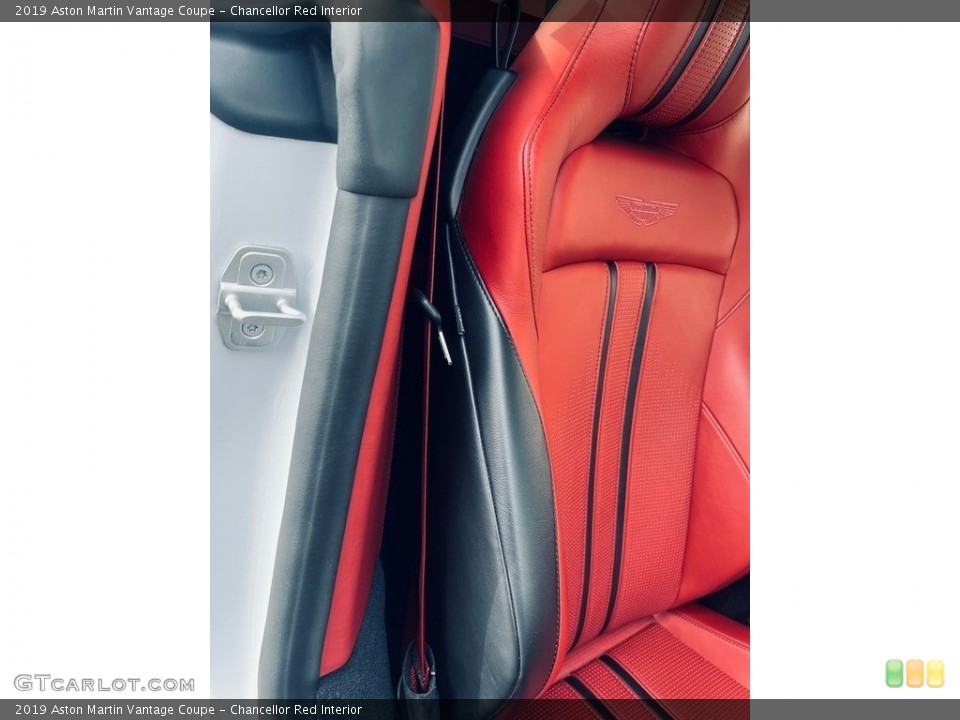 Chancellor Red 2019 Aston Martin Vantage Interiors