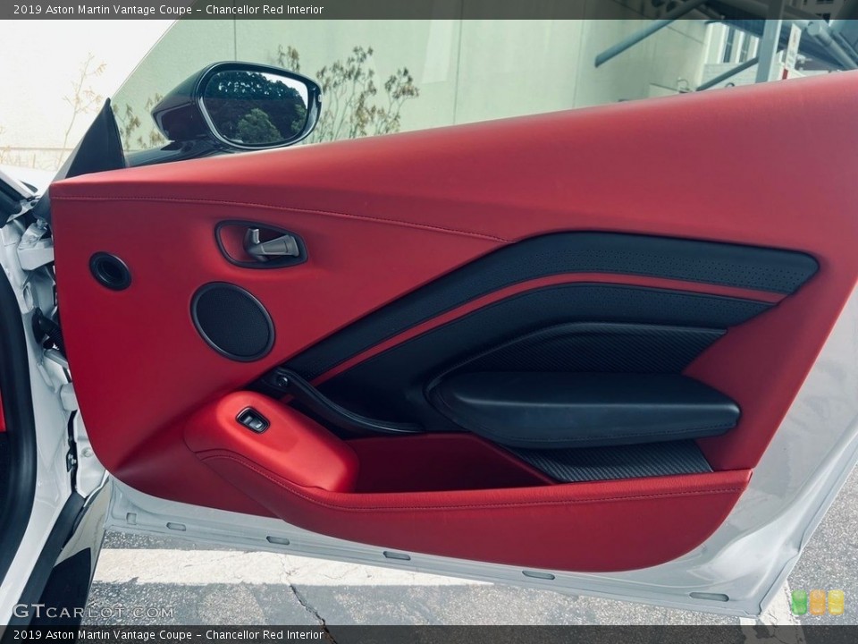 Chancellor Red Interior Door Panel for the 2019 Aston Martin Vantage Coupe #146647904