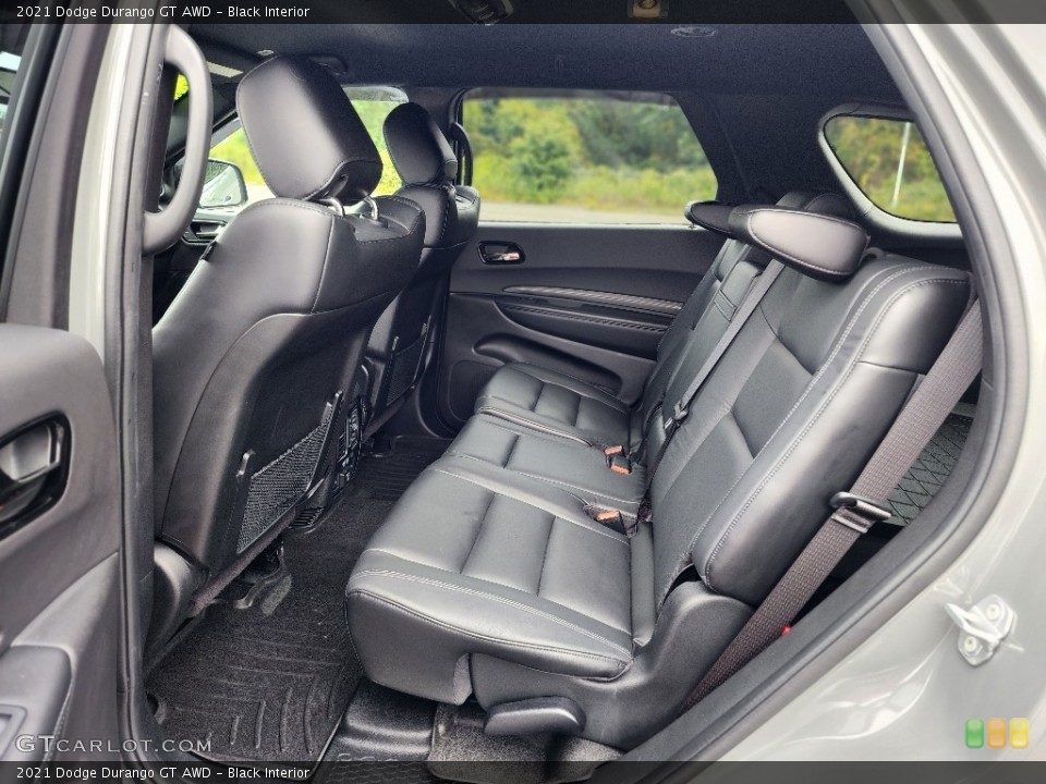 Black Interior Rear Seat for the 2021 Dodge Durango GT AWD #146648951