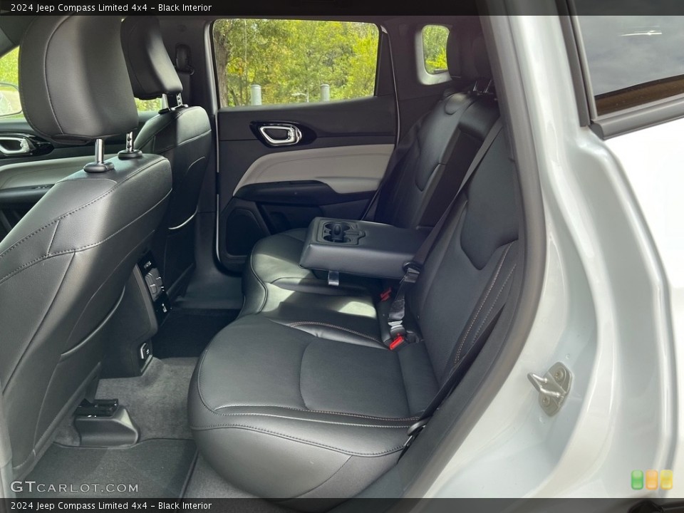 Black Interior Rear Seat for the 2024 Jeep Compass Limited 4x4 #146649417