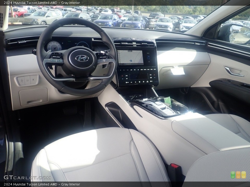 Gray Interior Photo for the 2024 Hyundai Tucson Limited AWD #146649771