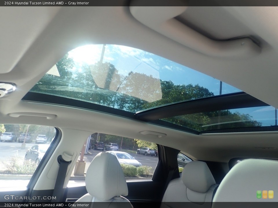 Gray Interior Sunroof for the 2024 Hyundai Tucson Limited AWD #146649828