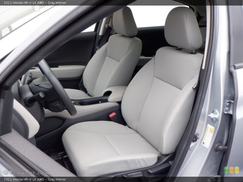 Gray 2021 Honda HR-V Interiors