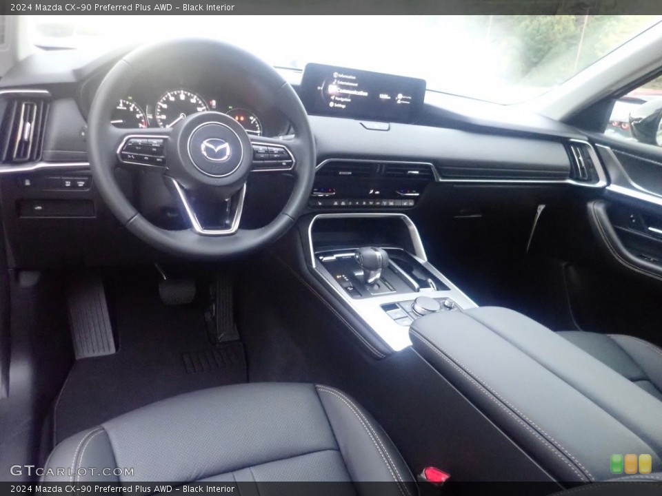 Black Interior Photo for the 2024 Mazda CX-90 Preferred Plus AWD #146650209