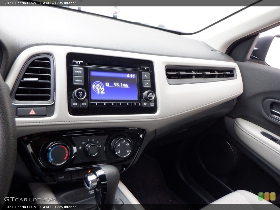 Gray Interior Dashboard for the 2021 Honda HR-V LX AWD #146650221