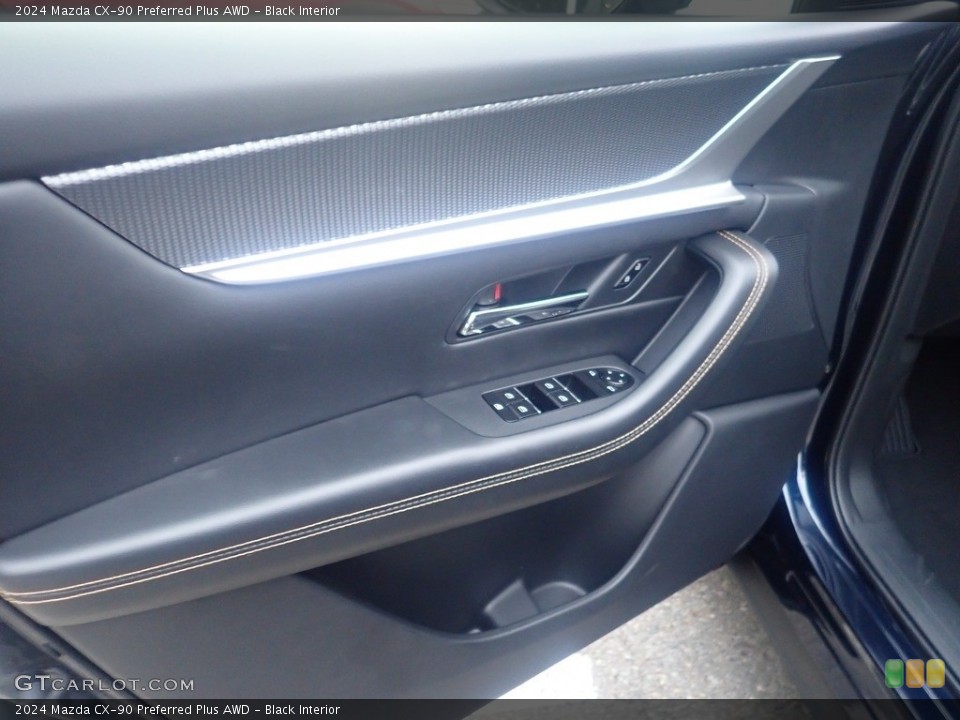 Black Interior Door Panel for the 2024 Mazda CX-90 Preferred Plus AWD #146650230