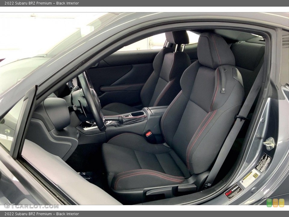 Black 2022 Subaru BRZ Interiors