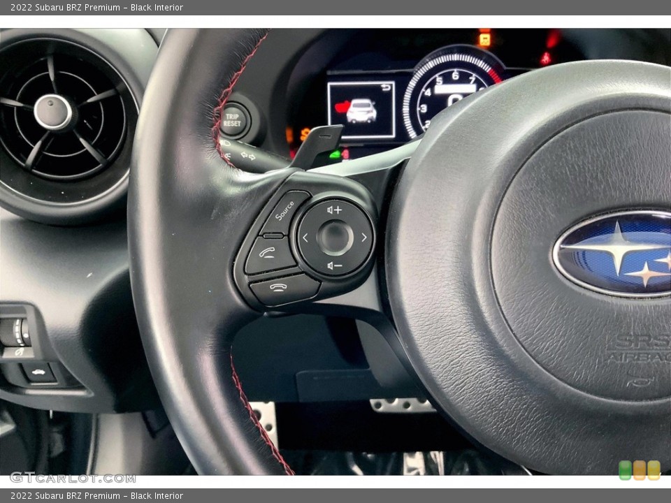 Black Interior Steering Wheel for the 2022 Subaru BRZ Premium #146650398