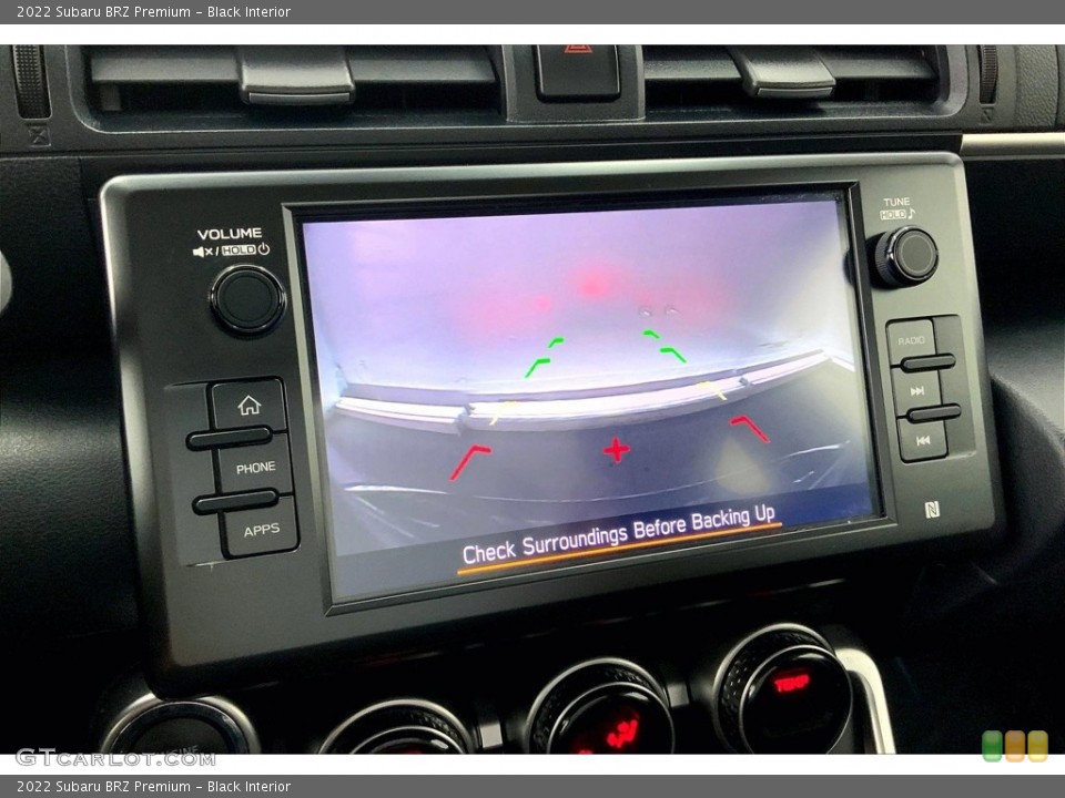 Black Interior Controls for the 2022 Subaru BRZ Premium #146650449