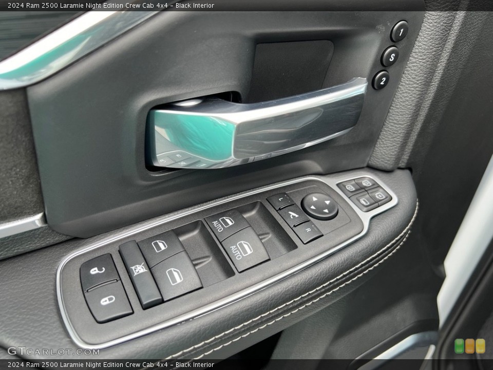 Black Interior Door Panel for the 2024 Ram 2500 Laramie Night Edition Crew Cab 4x4 #146650923