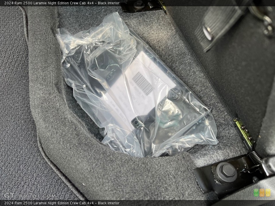 Black Interior Rear Seat for the 2024 Ram 2500 Laramie Night Edition Crew Cab 4x4 #146650971