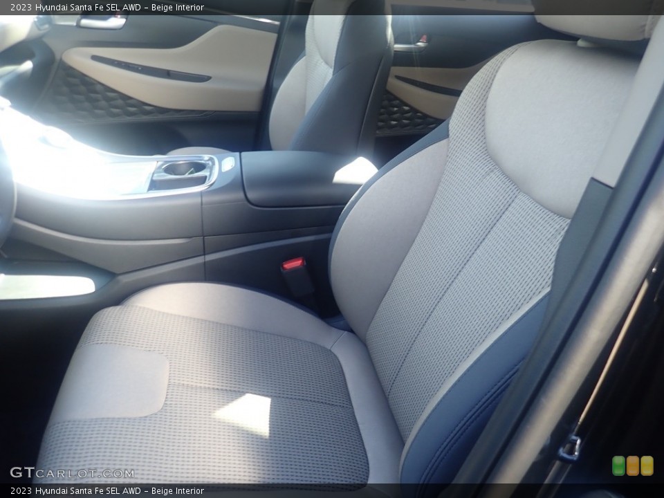 Beige Interior Front Seat for the 2023 Hyundai Santa Fe SEL AWD #146651328