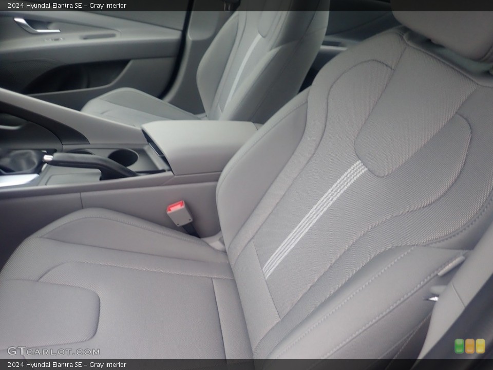 Gray Interior Front Seat for the 2024 Hyundai Elantra SE #146651373
