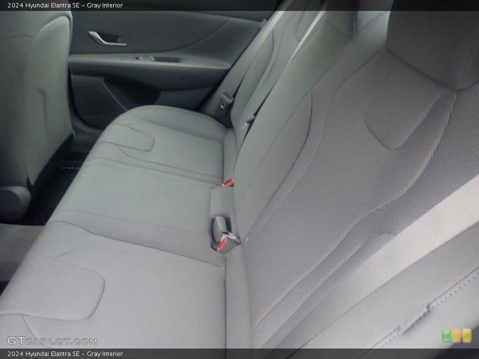 Gray Interior Rear Seat for the 2024 Hyundai Elantra SE #146651388