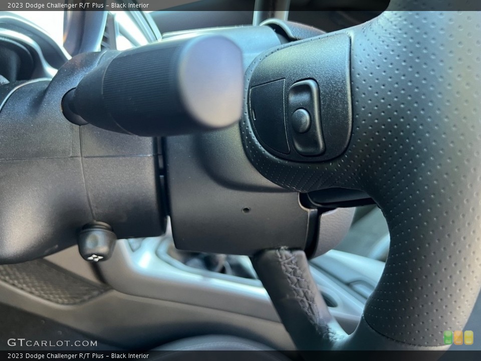 Black Interior Steering Wheel for the 2023 Dodge Challenger R/T Plus #146651493