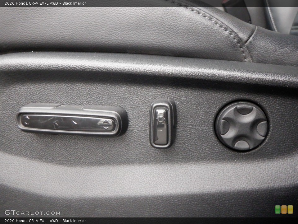 Black Interior Front Seat for the 2020 Honda CR-V EX-L AWD #146651823