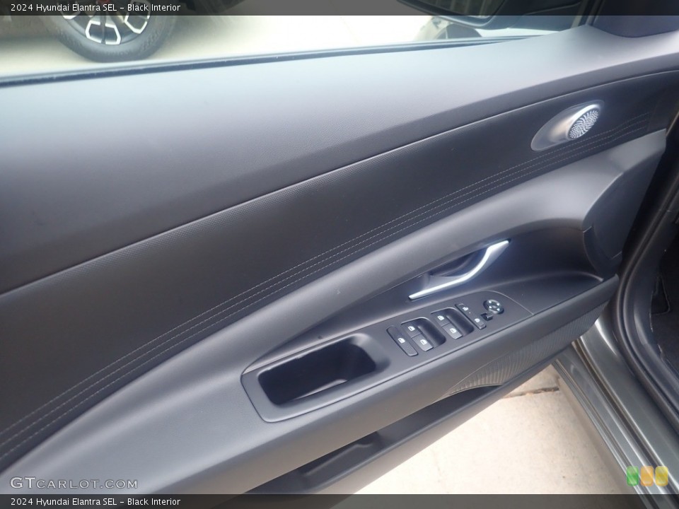 Black Interior Door Panel for the 2024 Hyundai Elantra SEL #146651985