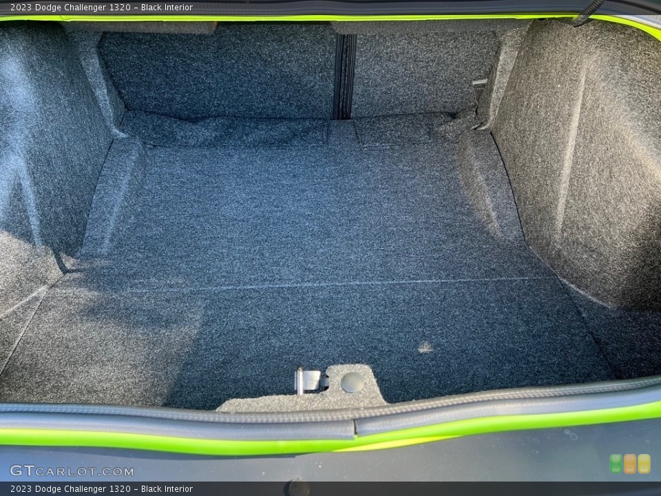 Black Interior Trunk for the 2023 Dodge Challenger 1320 #146652372