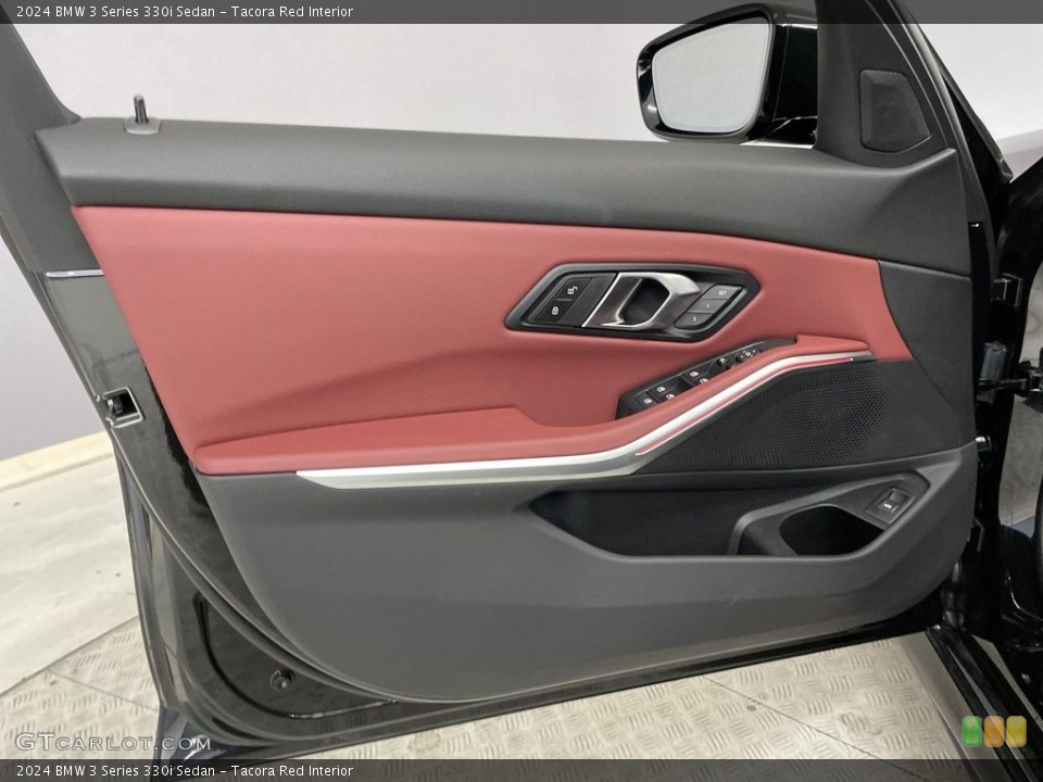 Tacora Red Interior Door Panel for the 2024 BMW 3 Series 330i Sedan #146653528