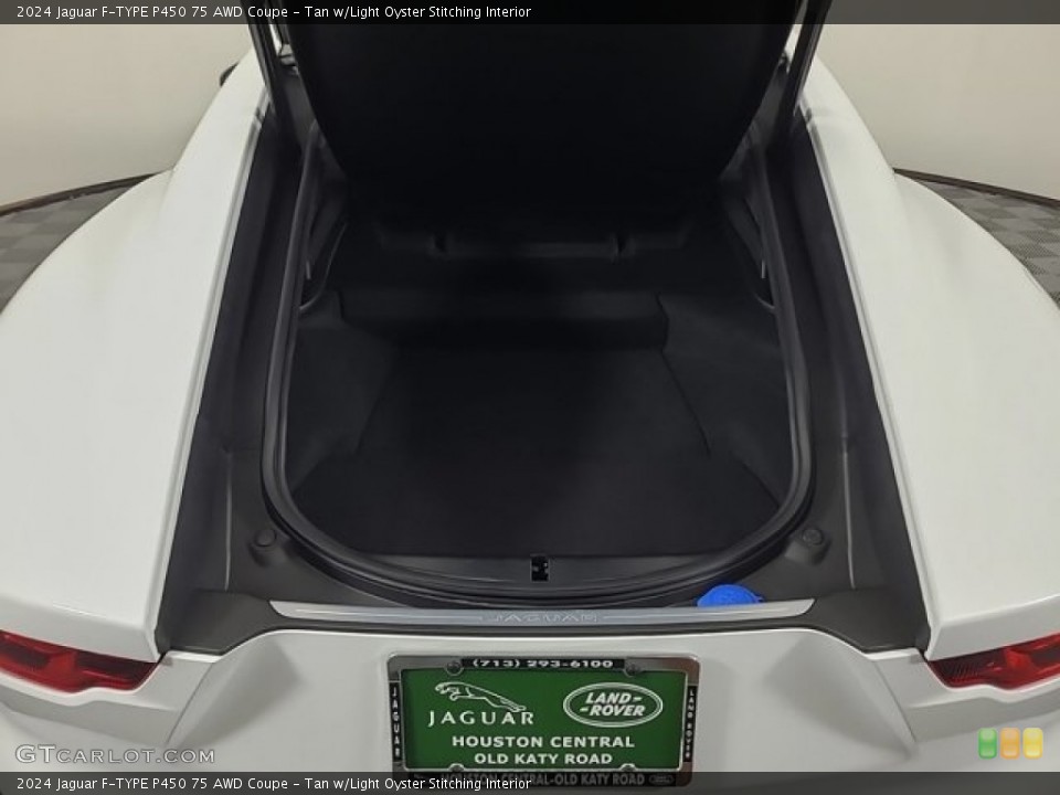 Tan w/Light Oyster Stitching Interior Trunk for the 2024 Jaguar F-TYPE P450 75 AWD Coupe #146653848