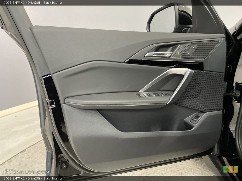 Black Interior Door Panel for the 2023 BMW X1 xDrive28i #146654180