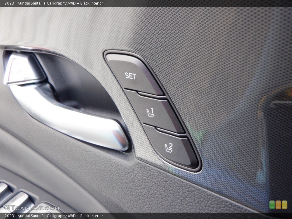 Black Interior Door Panel for the 2023 Hyundai Santa Fe Calligraphy AWD #146654215