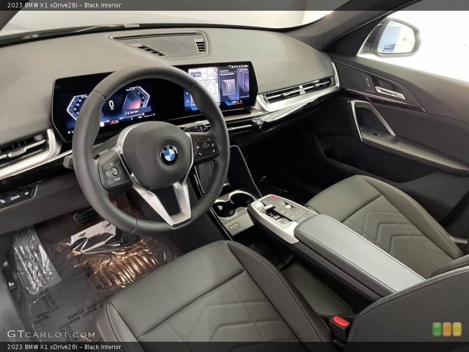 Black Interior Photo for the 2023 BMW X1 xDrive28i #146654228