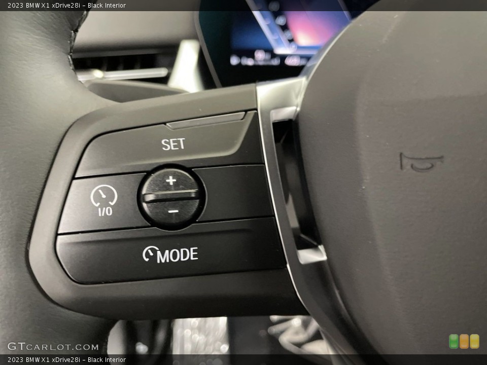 Black Interior Steering Wheel for the 2023 BMW X1 xDrive28i #146654300