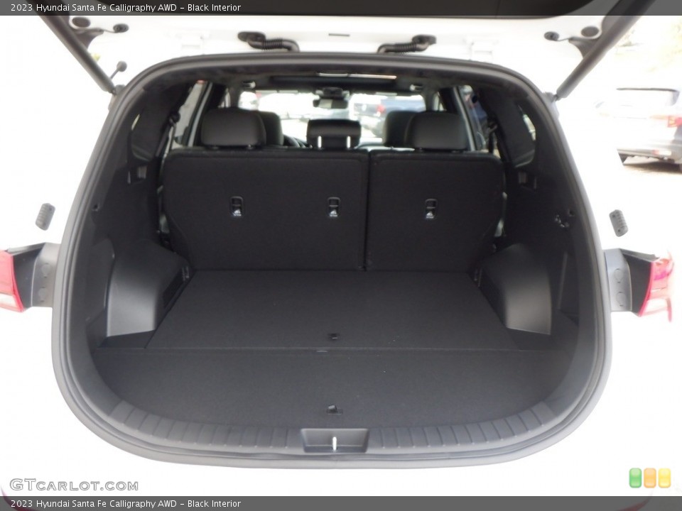 Black Interior Trunk for the 2023 Hyundai Santa Fe Calligraphy AWD #146654621