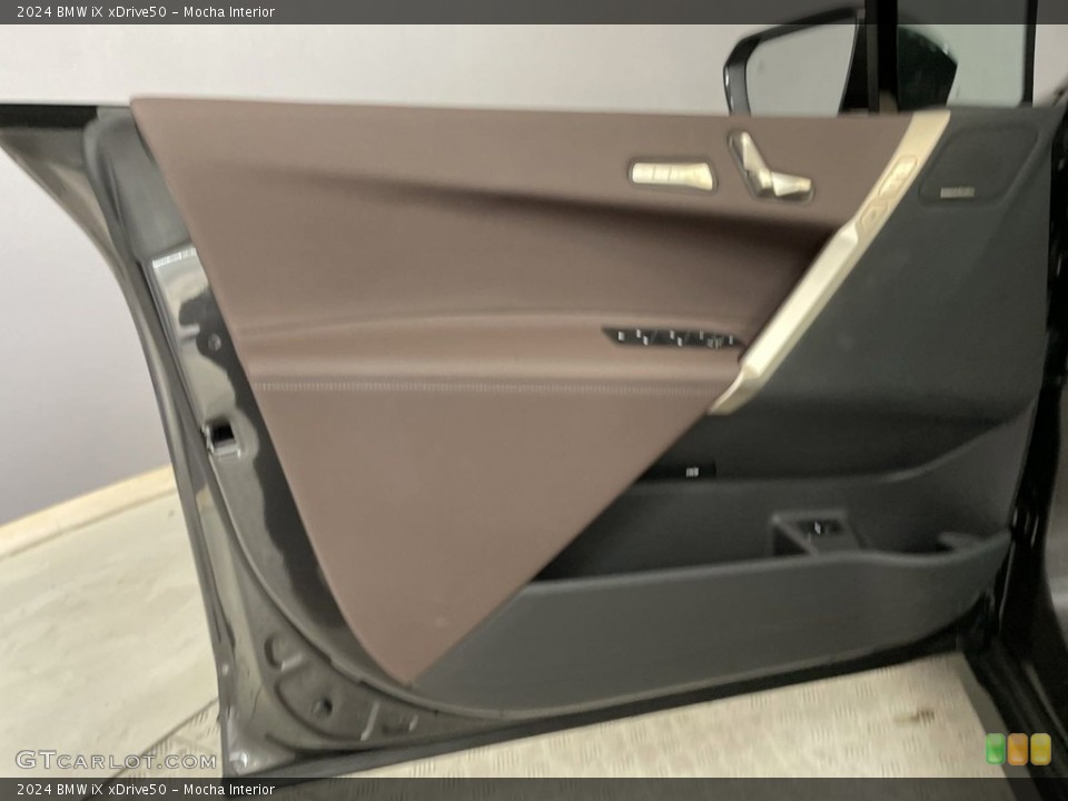 Mocha Interior Door Panel for the 2024 BMW iX xDrive50 #146654802