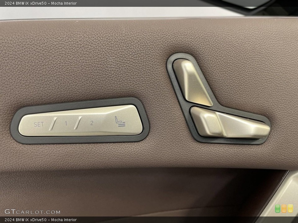 Mocha Interior Front Seat for the 2024 BMW iX xDrive50 #146654826