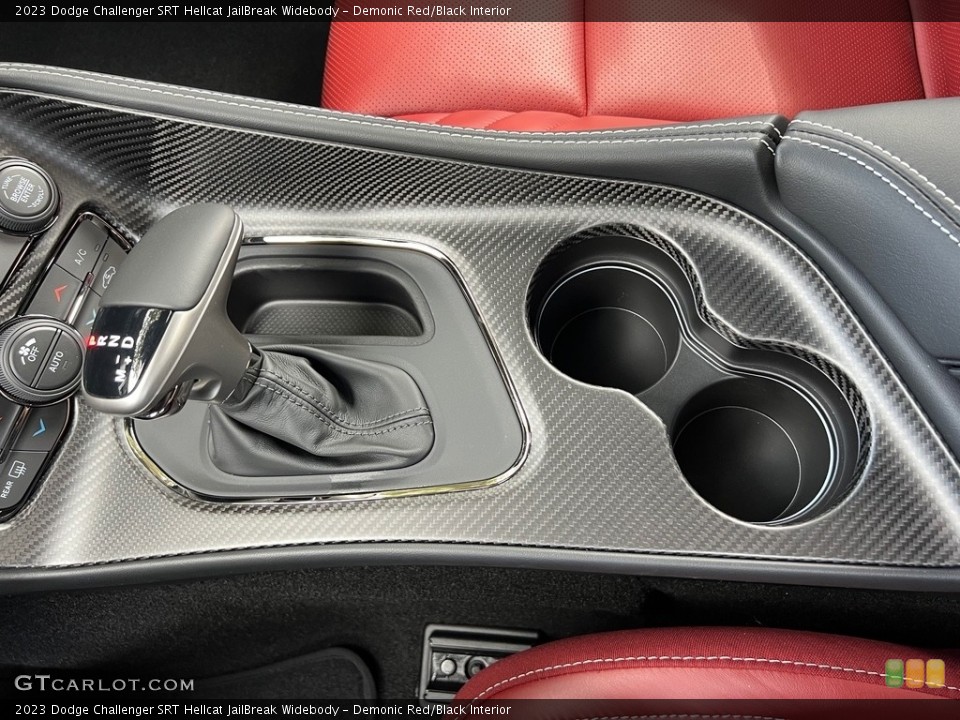 Demonic Red/Black Interior Transmission for the 2023 Dodge Challenger SRT Hellcat JailBreak Widebody #146654999