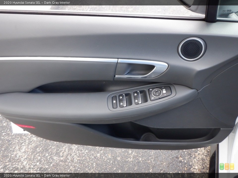 Dark Gray Interior Door Panel for the 2020 Hyundai Sonata SEL #146655147