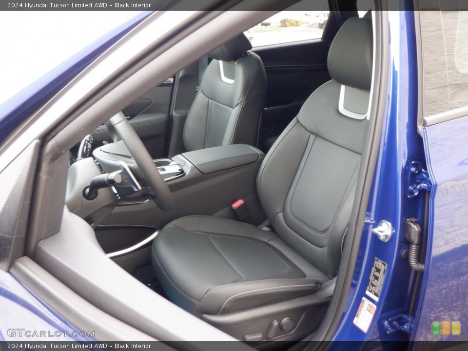 Black Interior Front Seat for the 2024 Hyundai Tucson Limited AWD #146655156