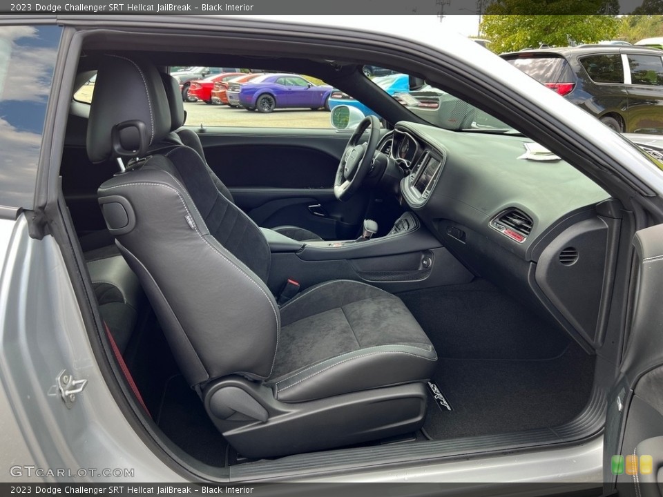 Black Interior Photo for the 2023 Dodge Challenger SRT Hellcat JailBreak #146655554