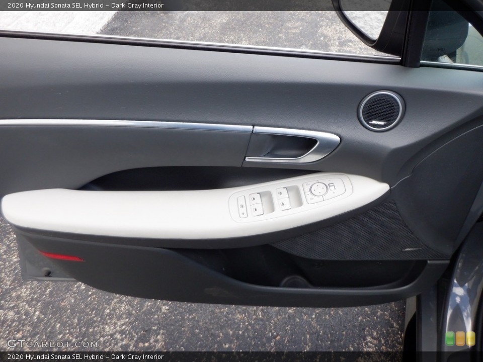 Dark Gray Interior Door Panel for the 2020 Hyundai Sonata SEL Hybrid #146656000