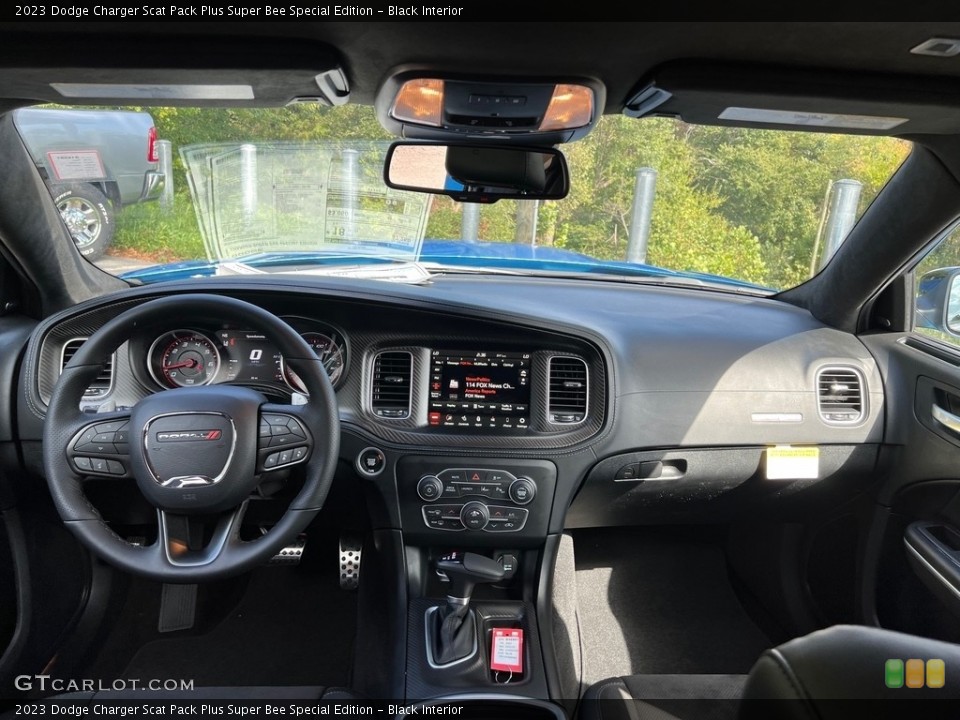 Black Interior Dashboard for the 2023 Dodge Charger Scat Pack Plus Super Bee Special Edition #146656235