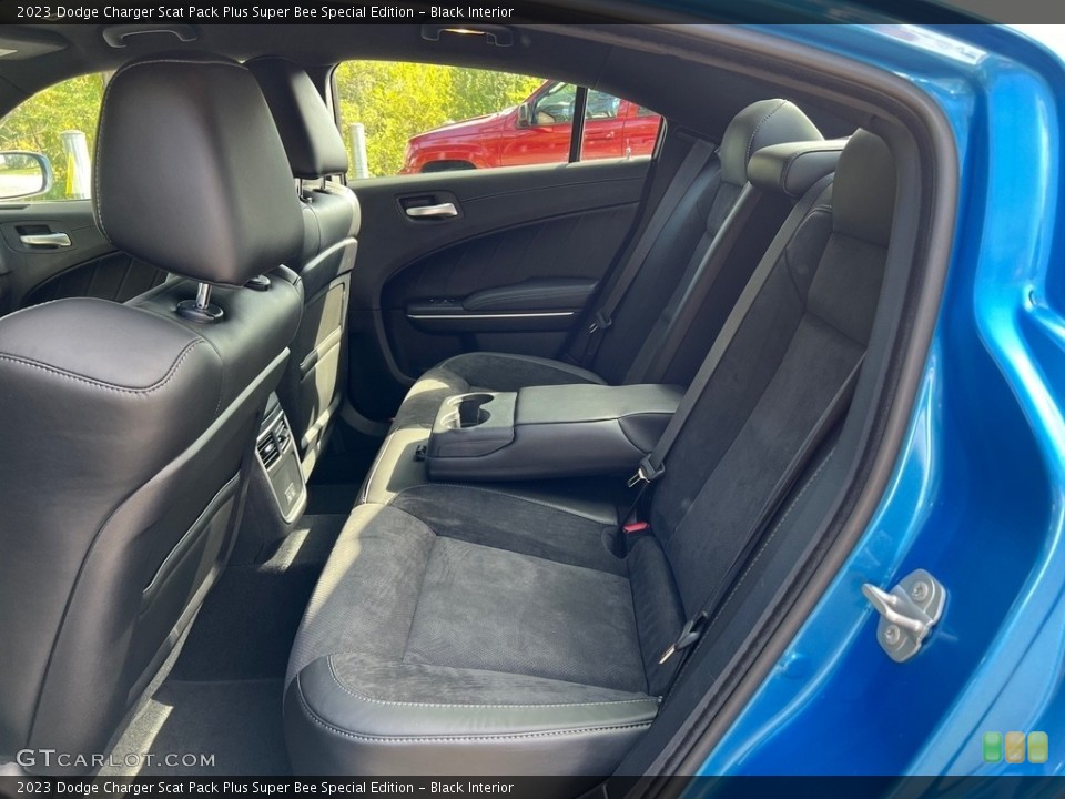 Black Interior Rear Seat for the 2023 Dodge Charger Scat Pack Plus Super Bee Special Edition #146656355